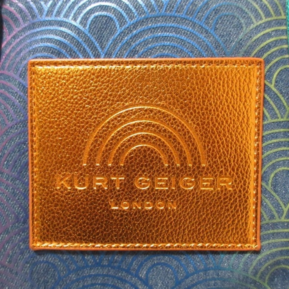Kurt Geiger Denim Iridescent Tote - Picture 7 of 11